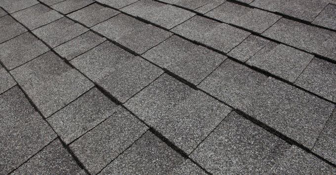 shingled roof